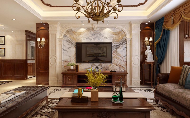 我的装修我做主,146平米的三居室,超级fashion的美式风格,怎么这么