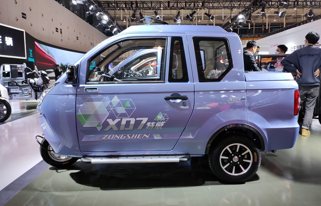 2,宗申xd7特威首先,雅迪在最近推出了一款长续航电动三轮车腾迪.