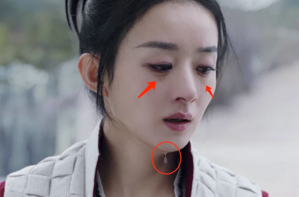 38岁车晓参演《有翡》遭吐槽,朝天鼻蛇精脸,相差5岁演丽颖母亲