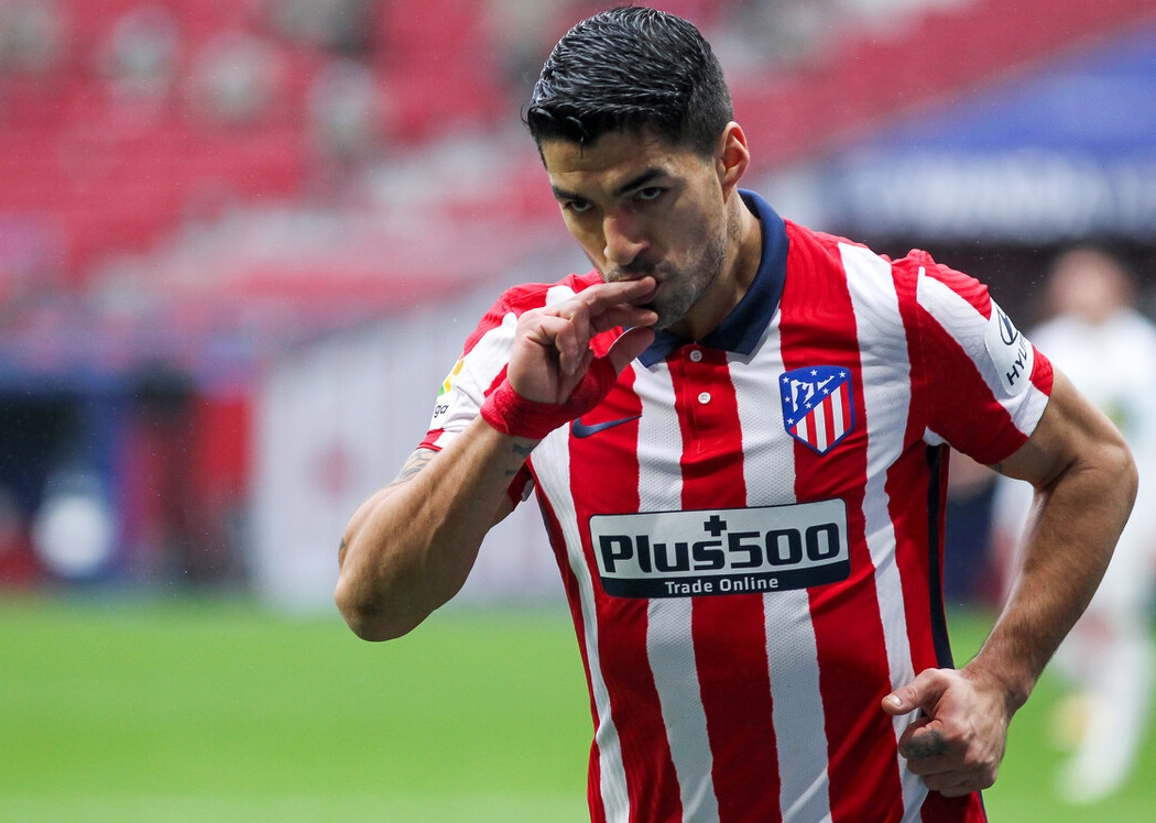 西甲最新积分榜:苏亚雷斯爆发,马竞甩开巴萨8分,梅西太无奈