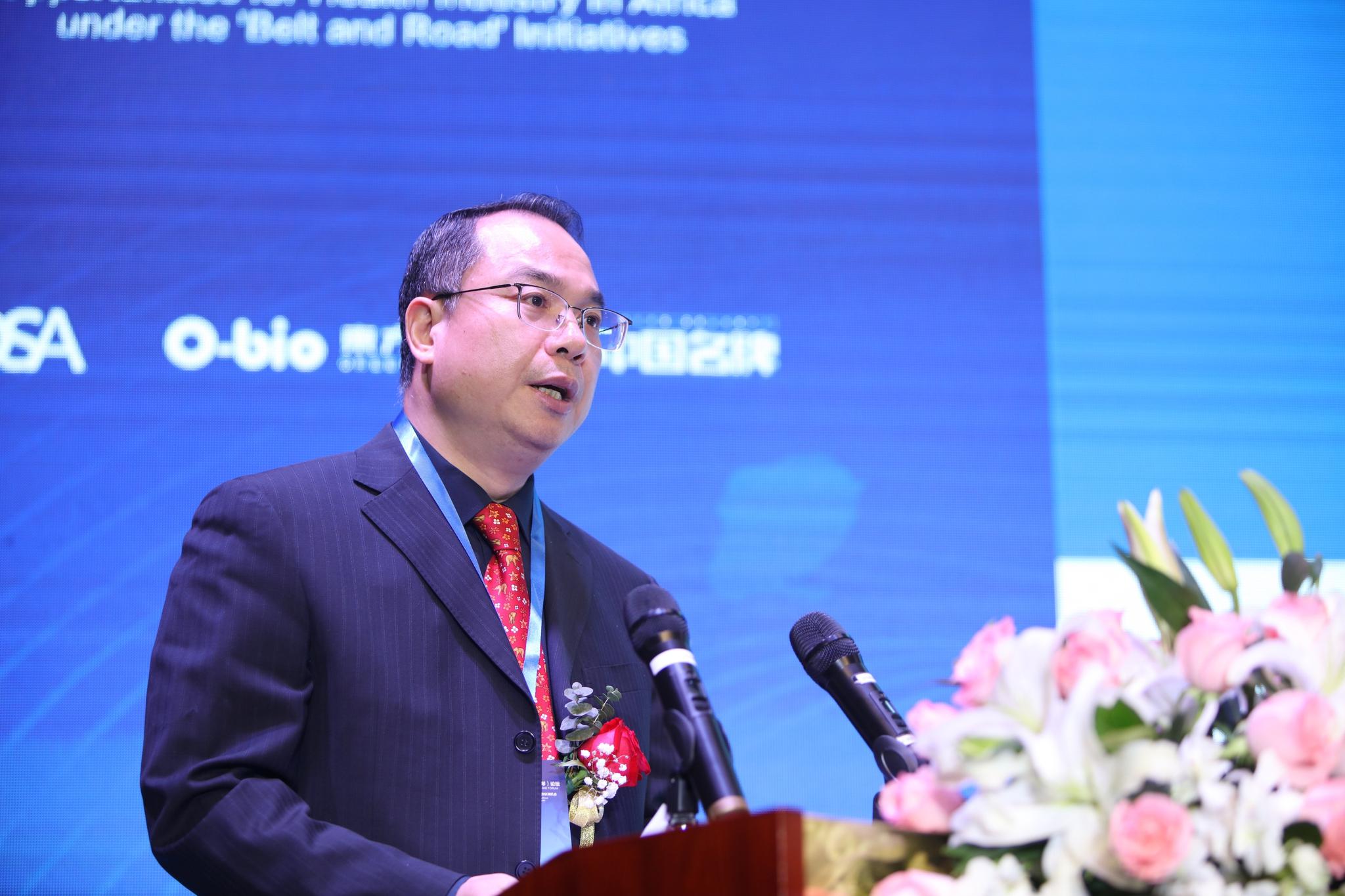 谢冬伟助力大健康产业发展服务一带一路建设