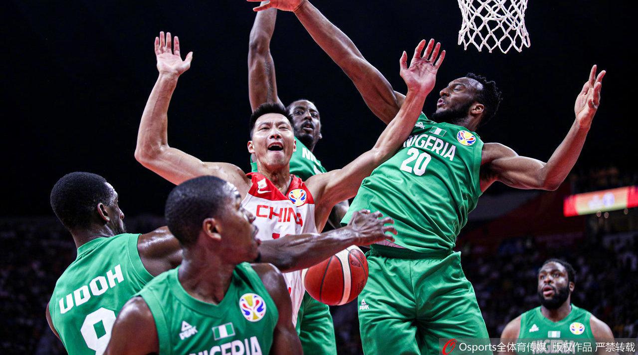 2019篮球世界杯,中国vs尼日利亚,易建联27分6篮板全场集锦!