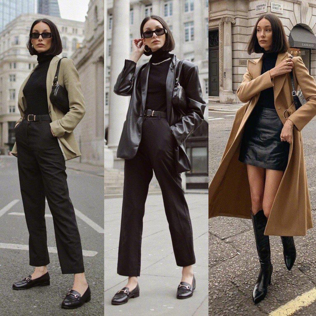 简约优雅的英伦风,伦敦女孩的复古英式出街穿搭范本