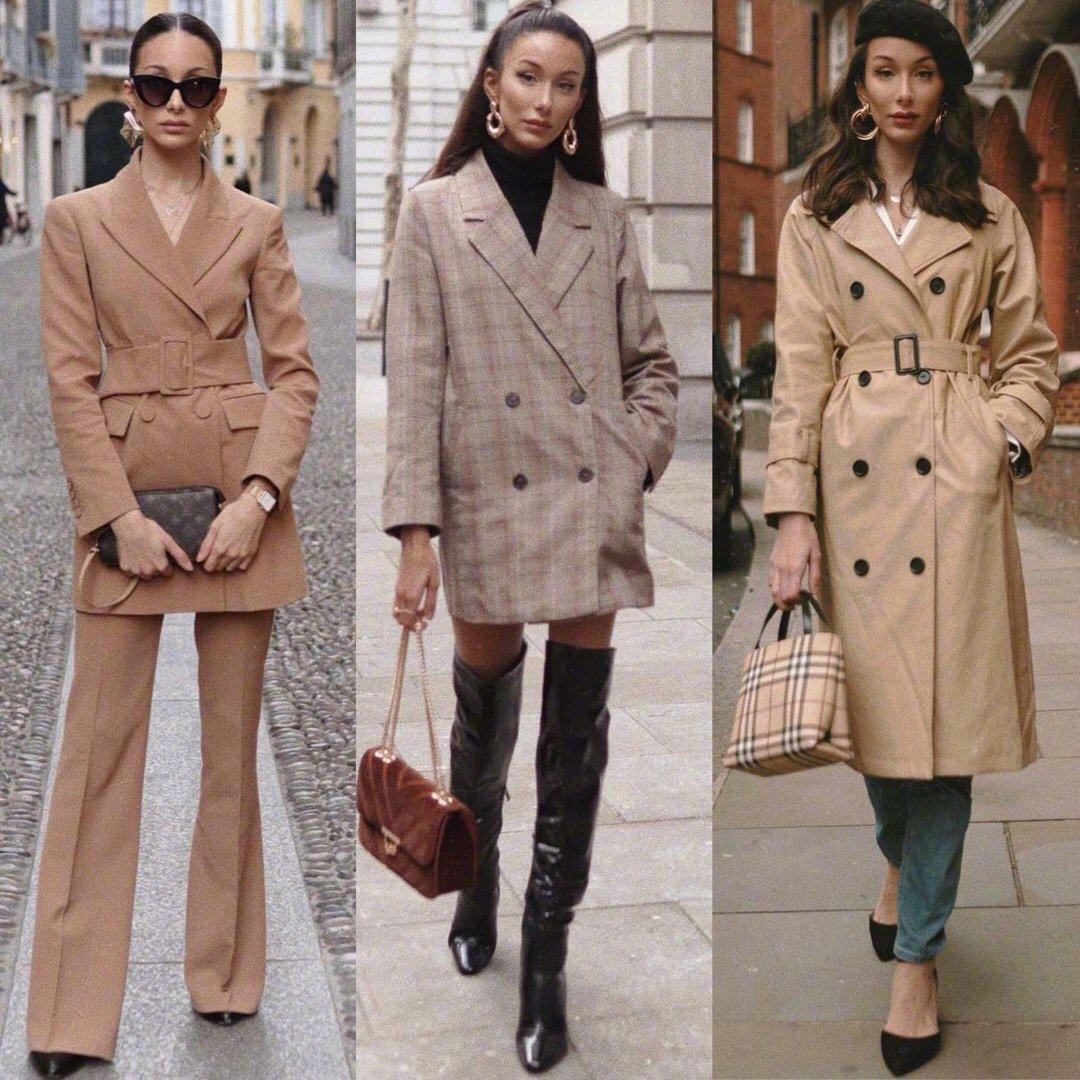 简约优雅的英伦风,伦敦女孩的复古英式出街穿搭范本