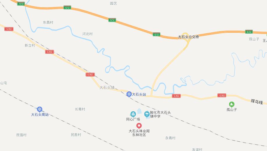 吉林敦化市一个大镇,拥有2个火车站,是全国重点镇