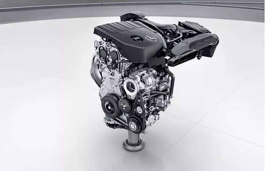 奔驰M282 1.3T发动机 图片来源：车企官图