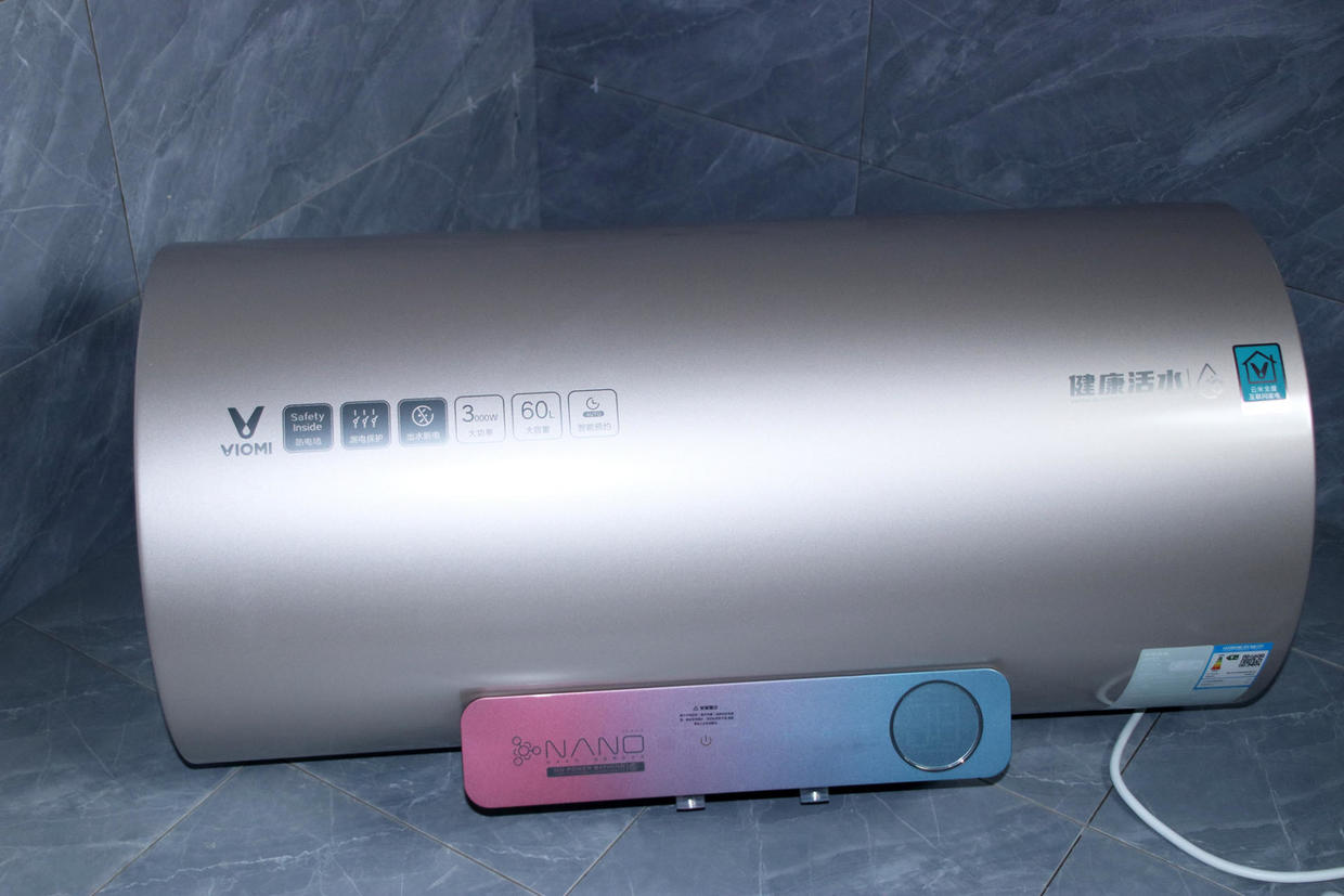 更智能更安心,云米nano a1电热水器开卖:好水洗出健康