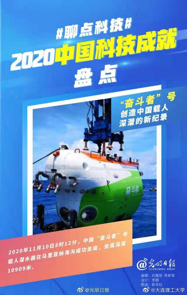 2020中国科技成就盘点为中国科技点赞图光明日报