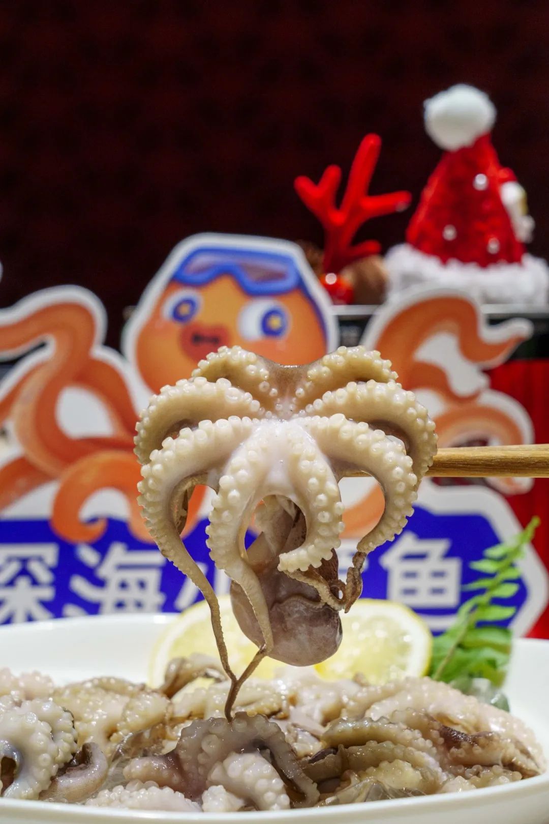 正文  巴奴深海小章鱼十二月份全面上岸!