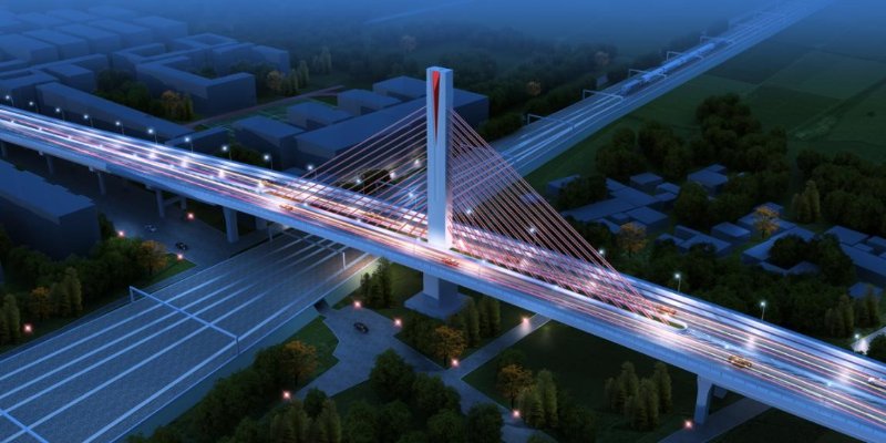 完善枣庄路网结构 薛城区长江西路上跨京沪铁路立交桥工程开工|枣庄