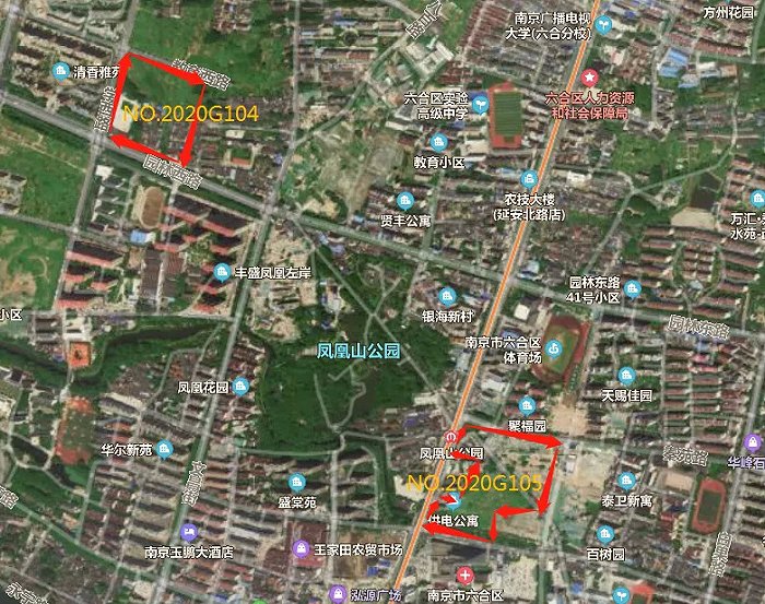 制图：界面楼市南京站  地块信息来源：南京土地市场网