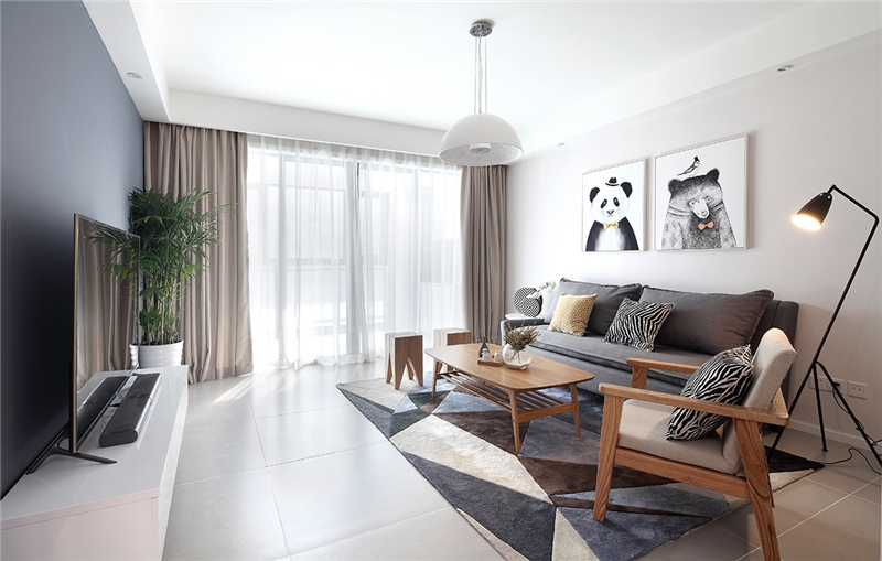 新房134平米三居室宜家风格,装修只用了11万,谁看谁说划算!