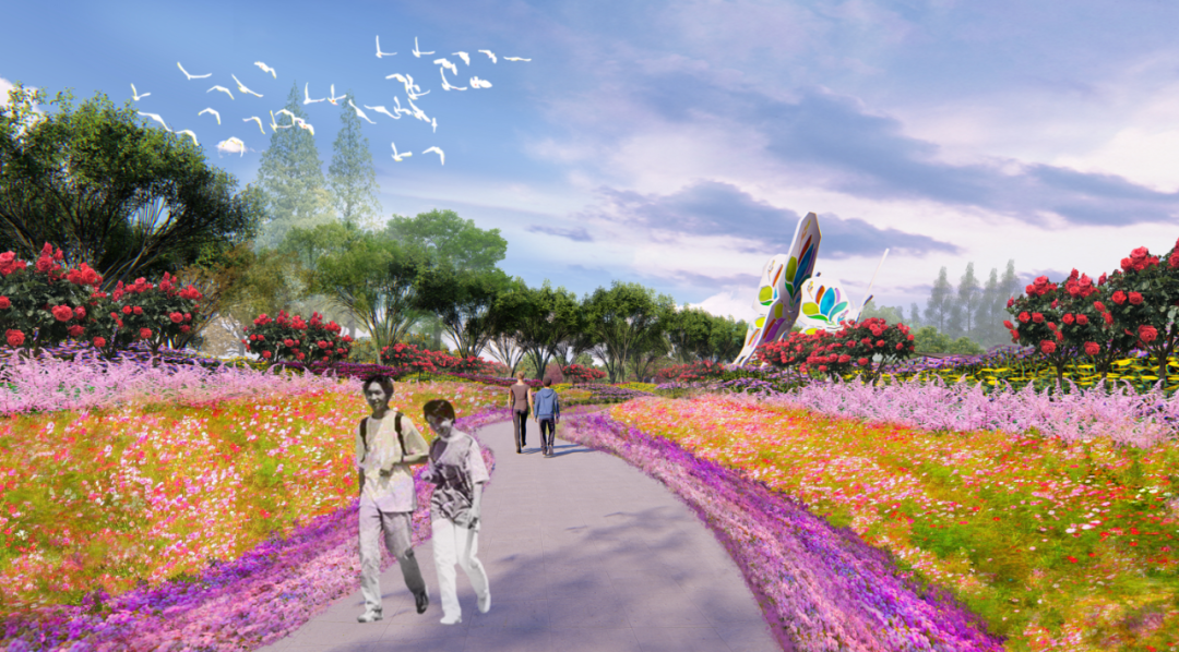 大花核心区效果图