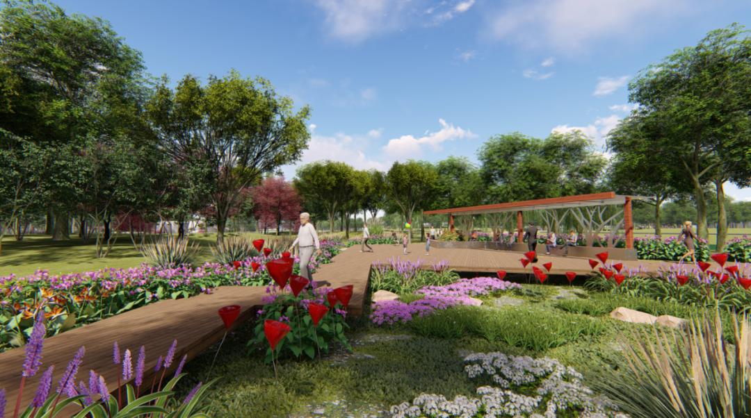 大花核心区效果图