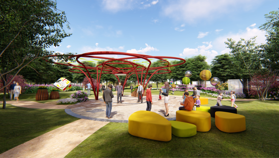 大花核心区效果图