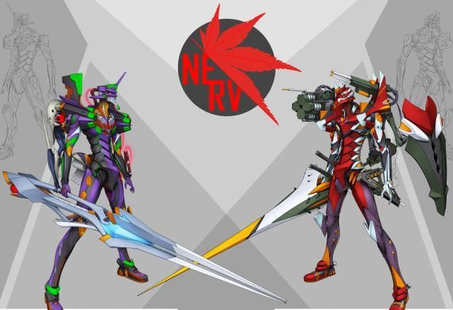 eva初号机的六种形态你喜欢高跃蝗虫还是半兽骑士