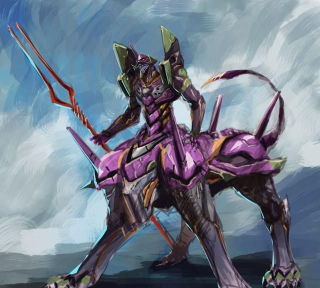 eva初号机的六种形态你喜欢高跃蝗虫还是半兽骑士