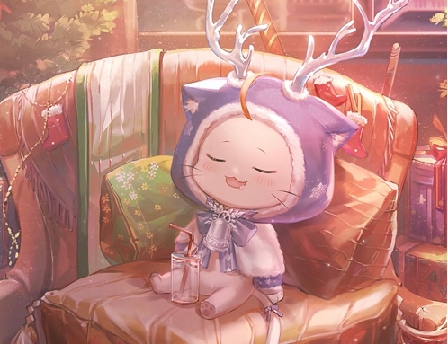 闪耀暖暖新累充麋鹿萌妹头饰超萌大喵的设计也太精致