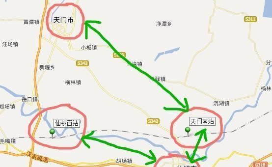 为什么当初被冠名的"仙桃站"为什么被"天门南站"取代呢?