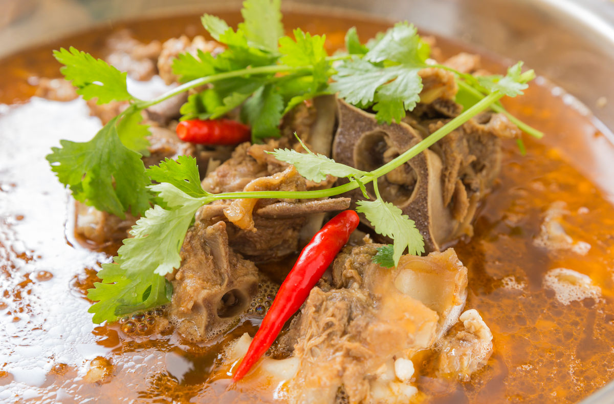 羊蝎子火锅新做法用料简单却是很美味配方精确到克数