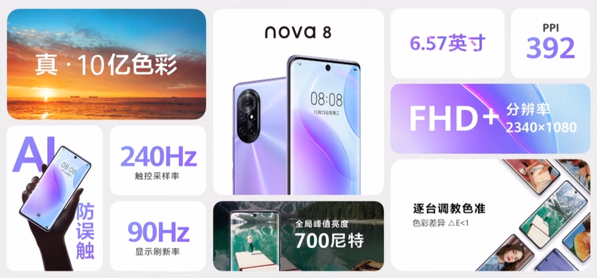 华为nova8系列发布3299起售iphone13原型机曝光刘海减小