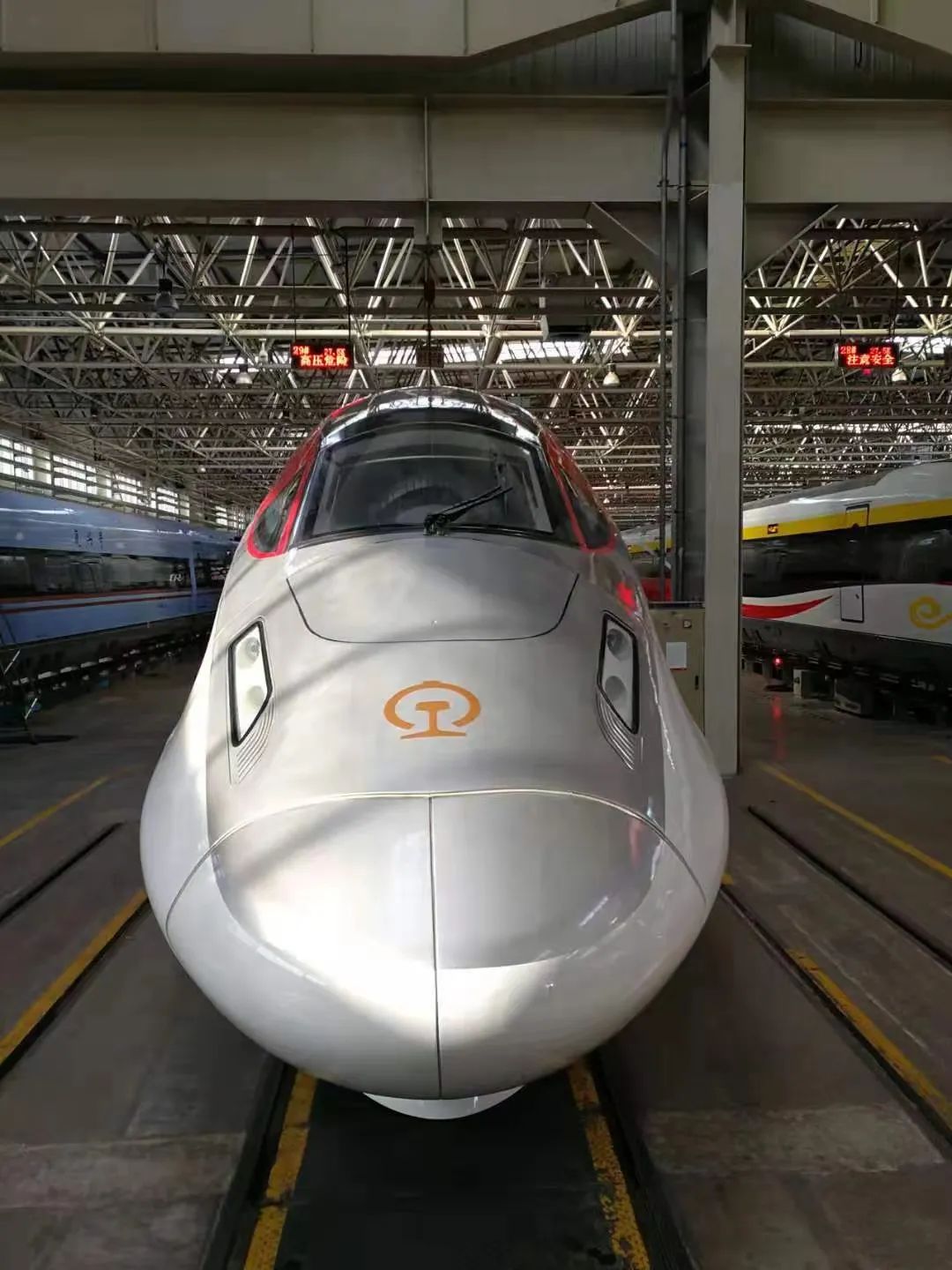 全球首创 时速350公里高速货运动车组下线