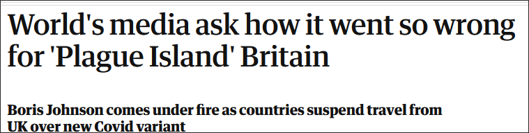 西媒追问：英国何以沦落至“瘟疫之岛”？