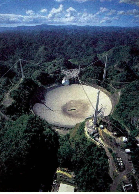 阿雷西博射电望远镜。图源：500米口径球面射电望远镜与地方发展论坛