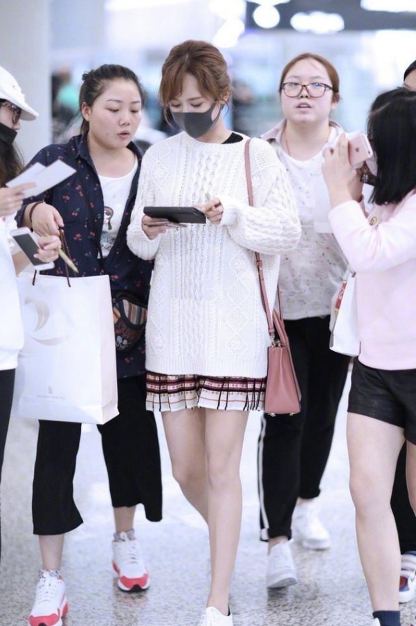 瘦下来的杨紫美到开挂!穿裙子只有10cm,看到腿那刻我跪了