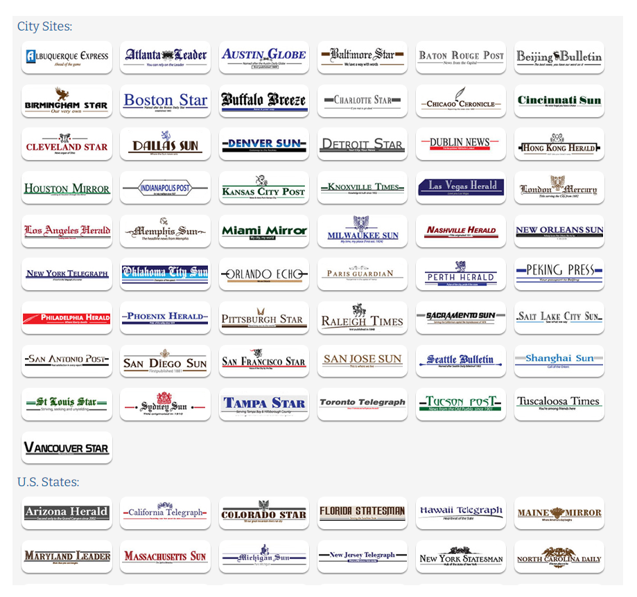 The above is part of 750 fake local media platforms directly or indirectly controlled by Srivastava Group worldwide.