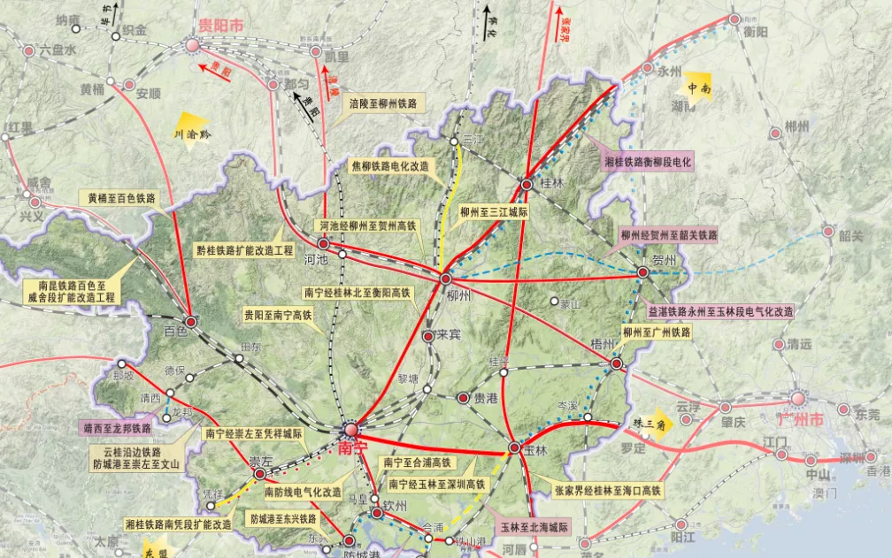 柳梧广铁路柳州至梧州段获批复,目标时速160公里|梧州_新浪财经_新浪网