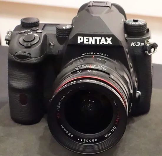 宾得k-3 iii真机图流出,菜单界面与gr iii相同