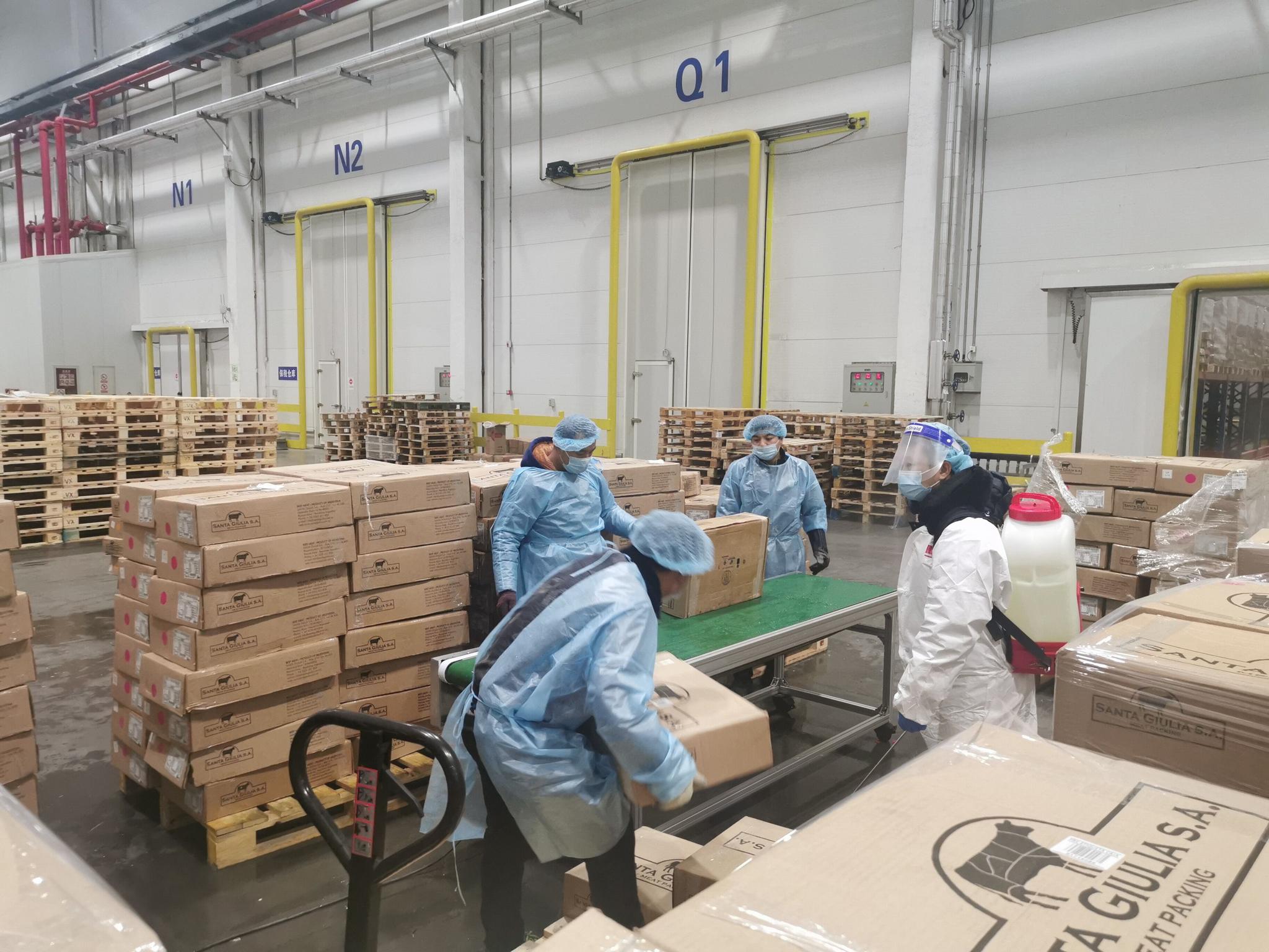 防疫:我省建成26个冷链食品集中监管仓 即日起全部投入使用