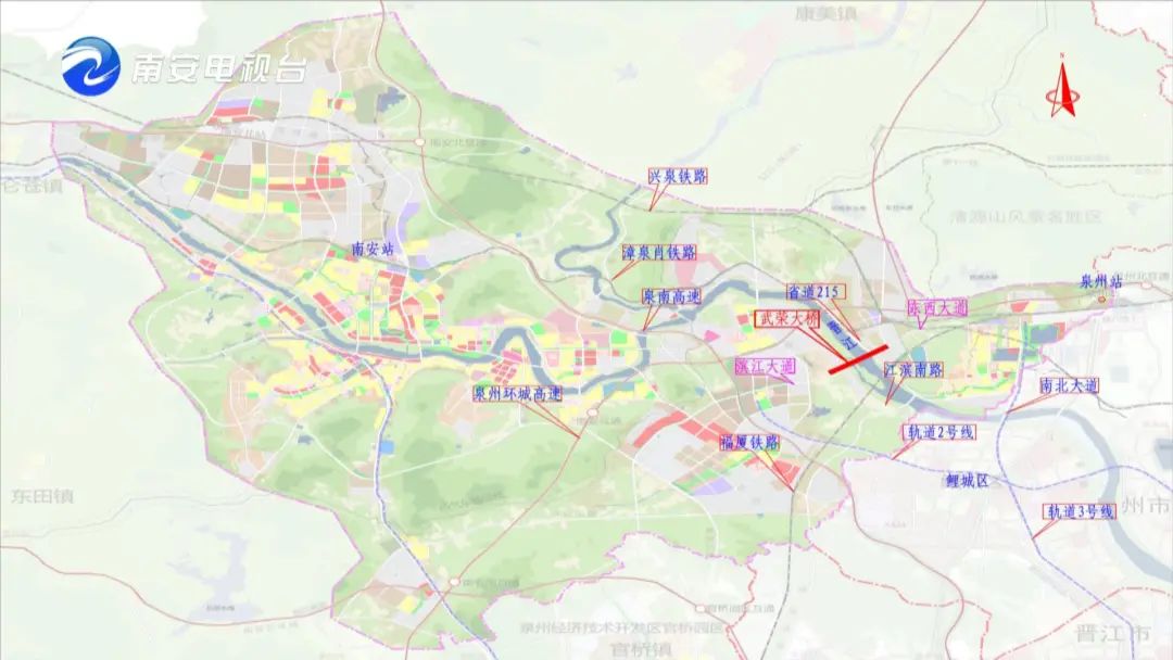 南安这座大桥建设有序推进,预计2022年完工!