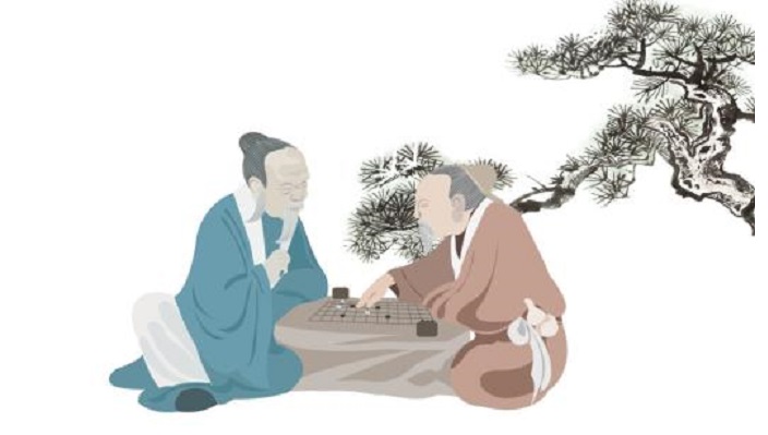 尧造围棋教子丹朱