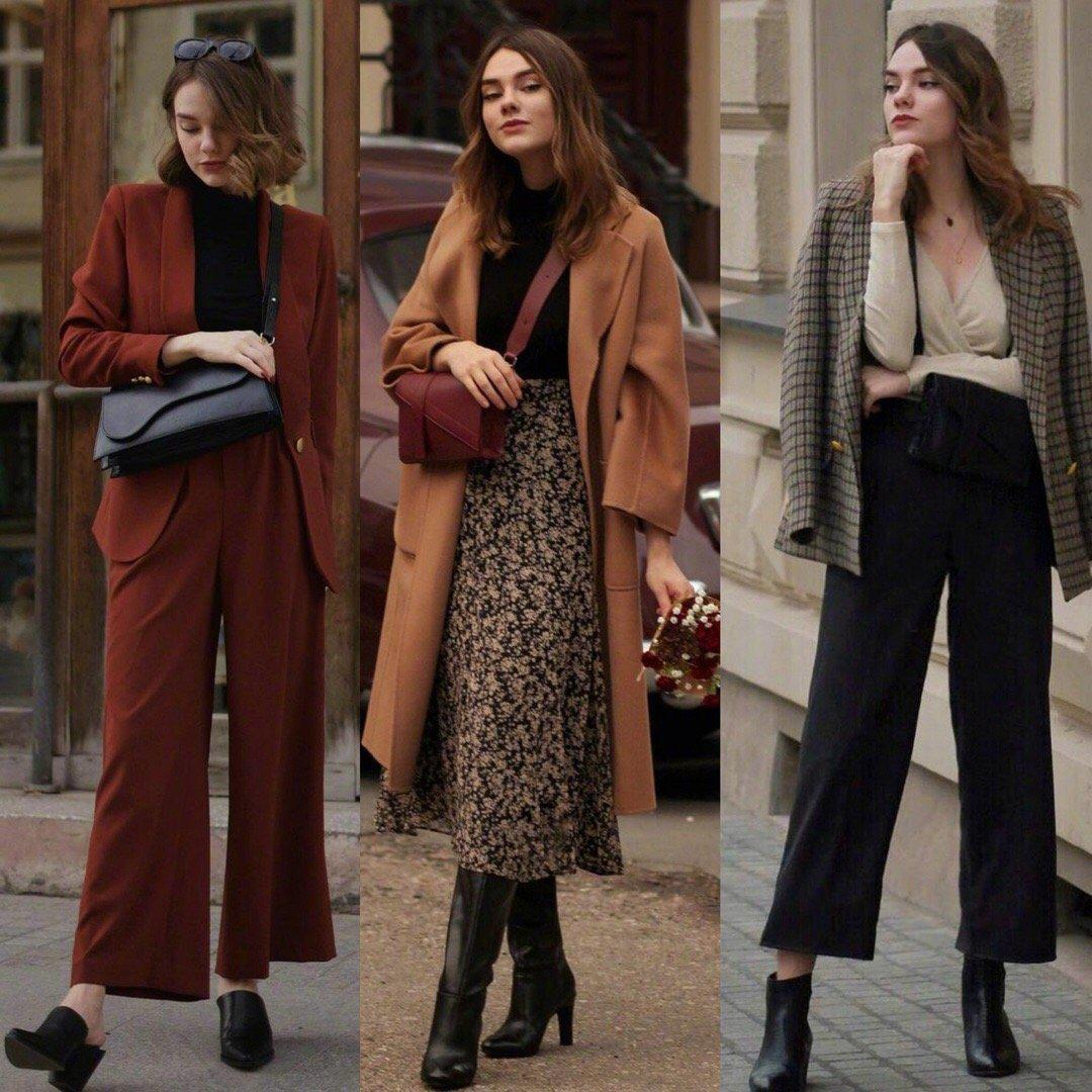 波兰博主,复古文艺且优雅的南法法风穿搭示范