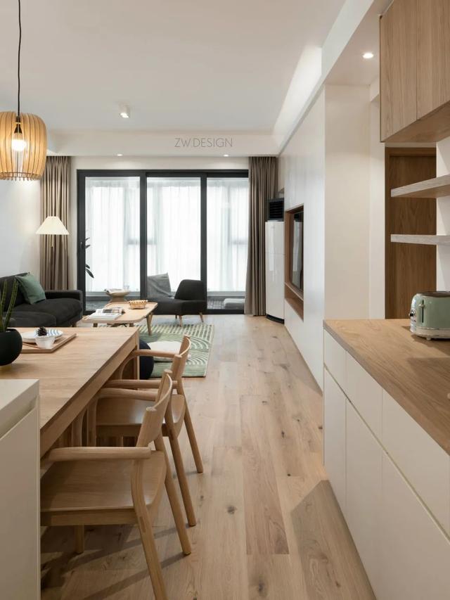 140㎡现代原木风,精装房改造,温馨木质感,舒适而自然|原木|精装房|飘