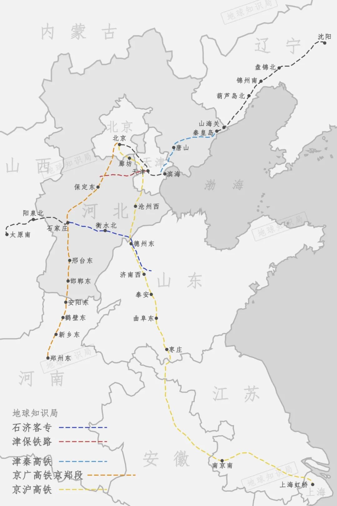 衡水接入全国高铁网▼作为青银通道组成部分,也可以看作京广与京沪