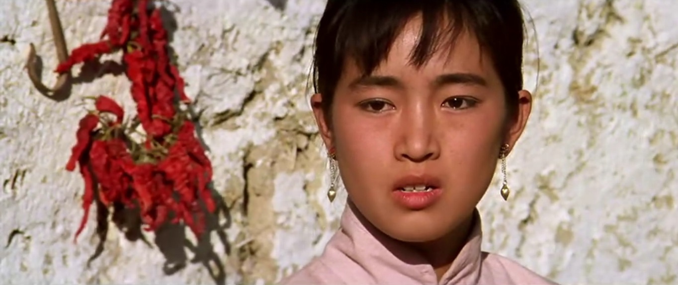 《红高粱》中的巩俐