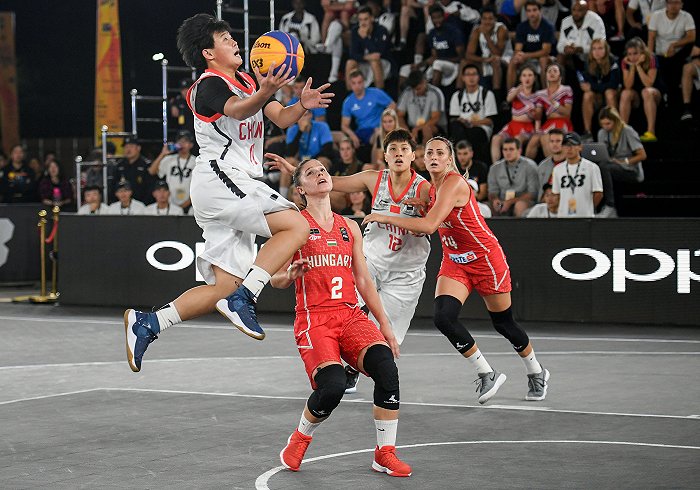 FIBA三人篮球U23世界杯。图片来源：视觉中国