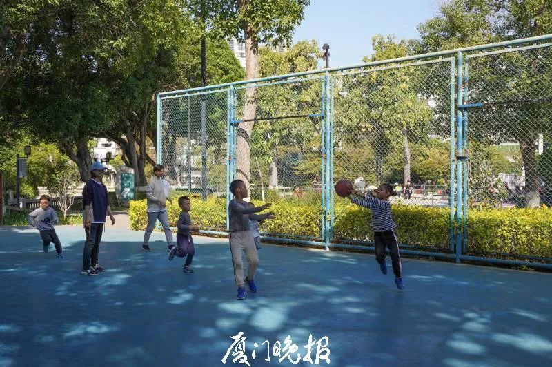深圳中山公园篮球场图片