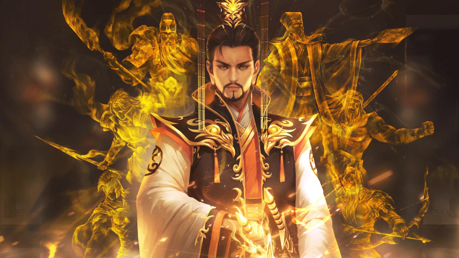 三国杀稀有皮肤专属元素五虎将当刘备背景板邓艾召唤神仙