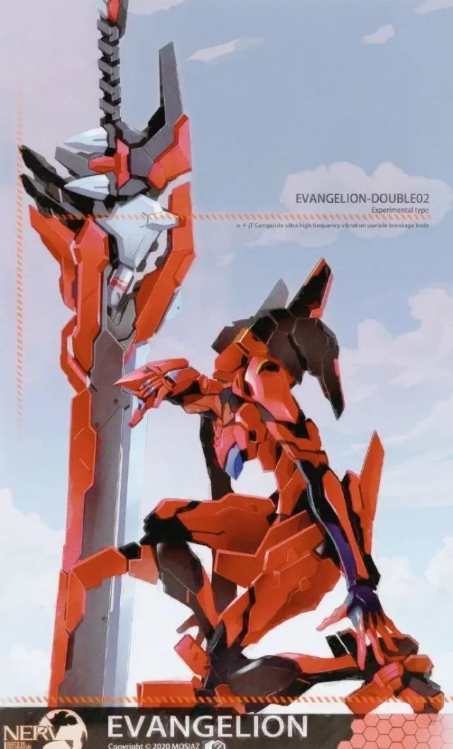 模玩控:全新设计eva机体集合,大家能认出它们都是几号机吗