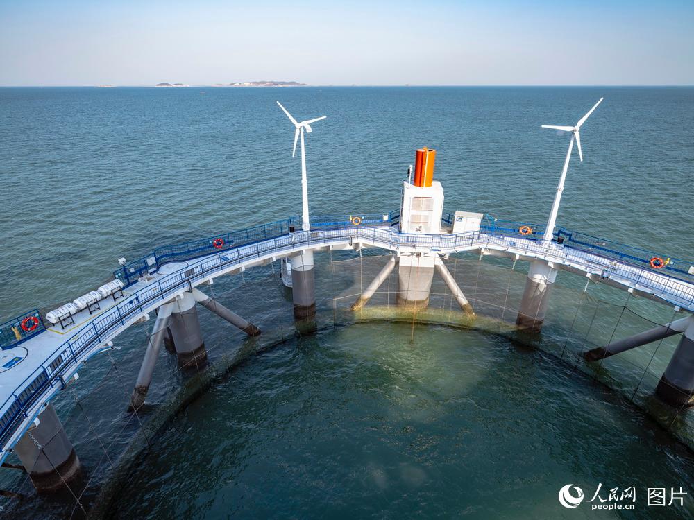 山东烟台:智能化海洋牧场
