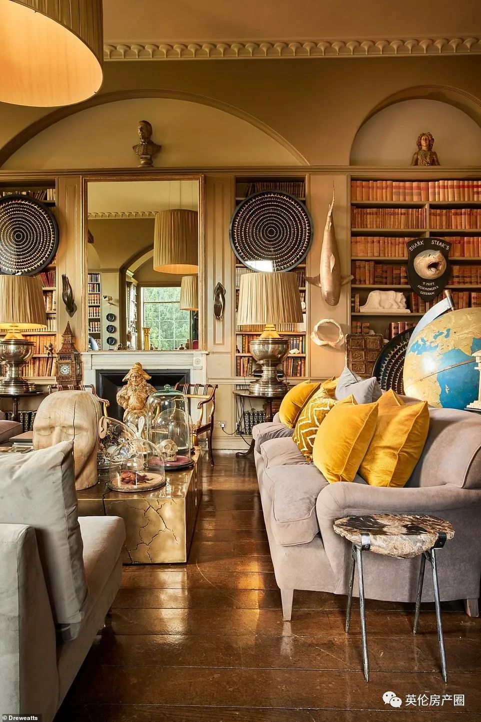 招待过无数名流,这套17世纪的牛津乡村古宅,果然不同凡响!