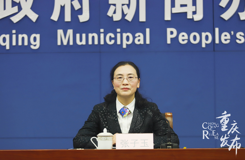 张子玉回答记者提问 李聪冲 摄张子玉介绍,梁平区致力于打造一批历史