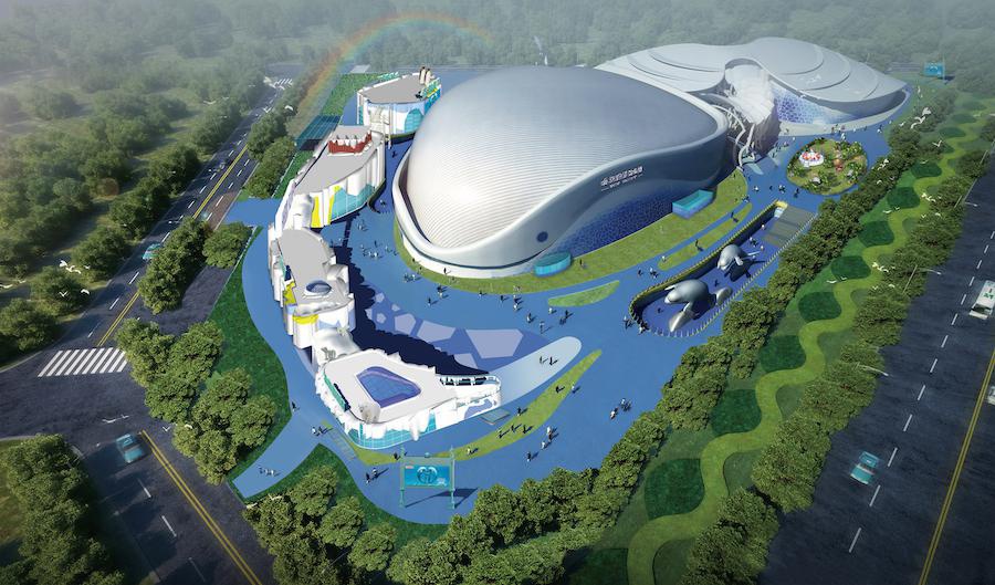 哈尔滨极地馆二期项目——极地公园效果图