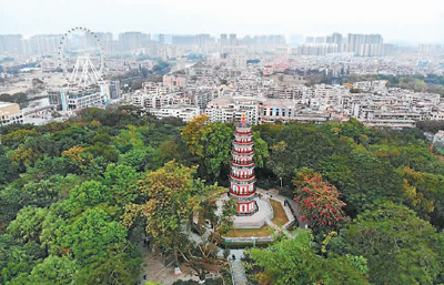 烟墩山上烟墩塔行天下