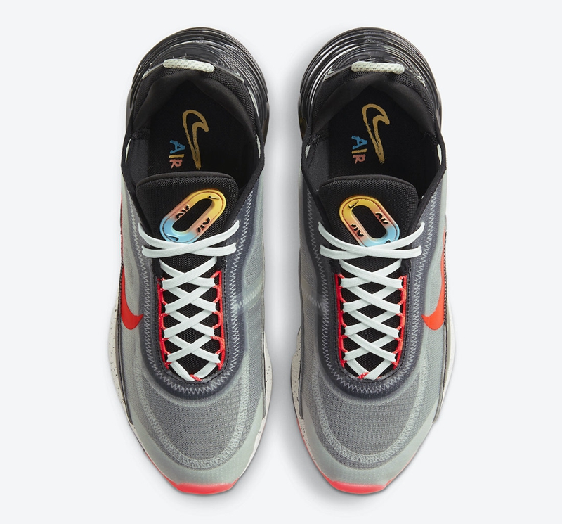 彩虹样式妆点全新airmax2090官图释出