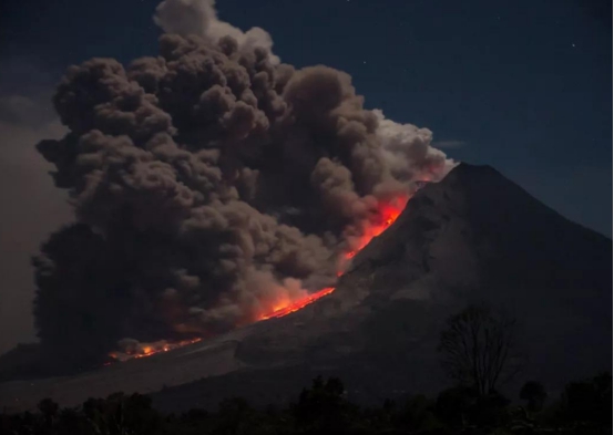 美国火山狂暴喷发，地震随之而来，整个天空变成了橙红色休闲区蓝鸢梦想 - Www.slyday.coM